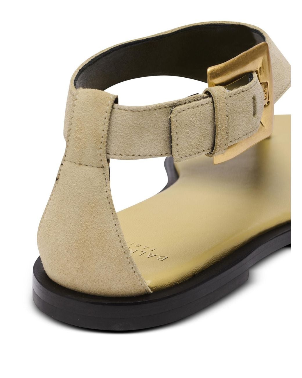 Balmain Multicolor Anthem Flat Toe-Post Sandals