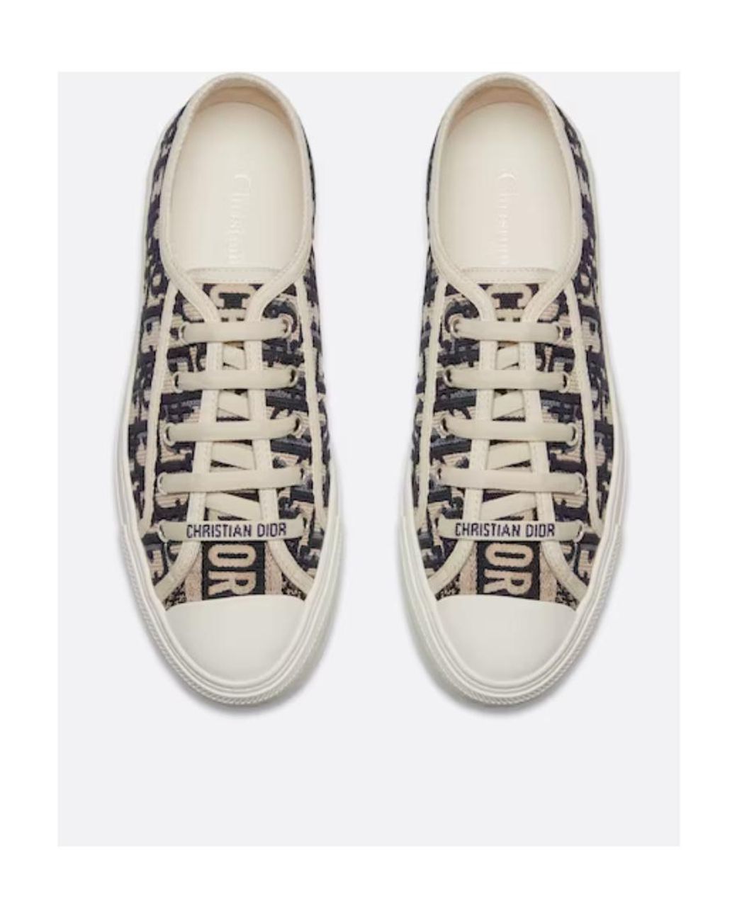 Dior White Walk'N' Sneaker