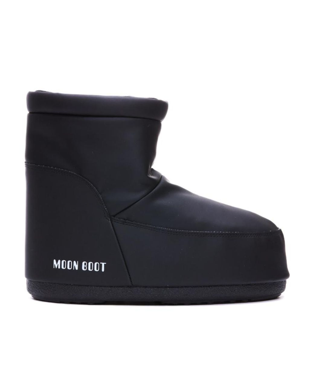 Moon Boot Blue Icon Low Logo Printed Snow Boots
