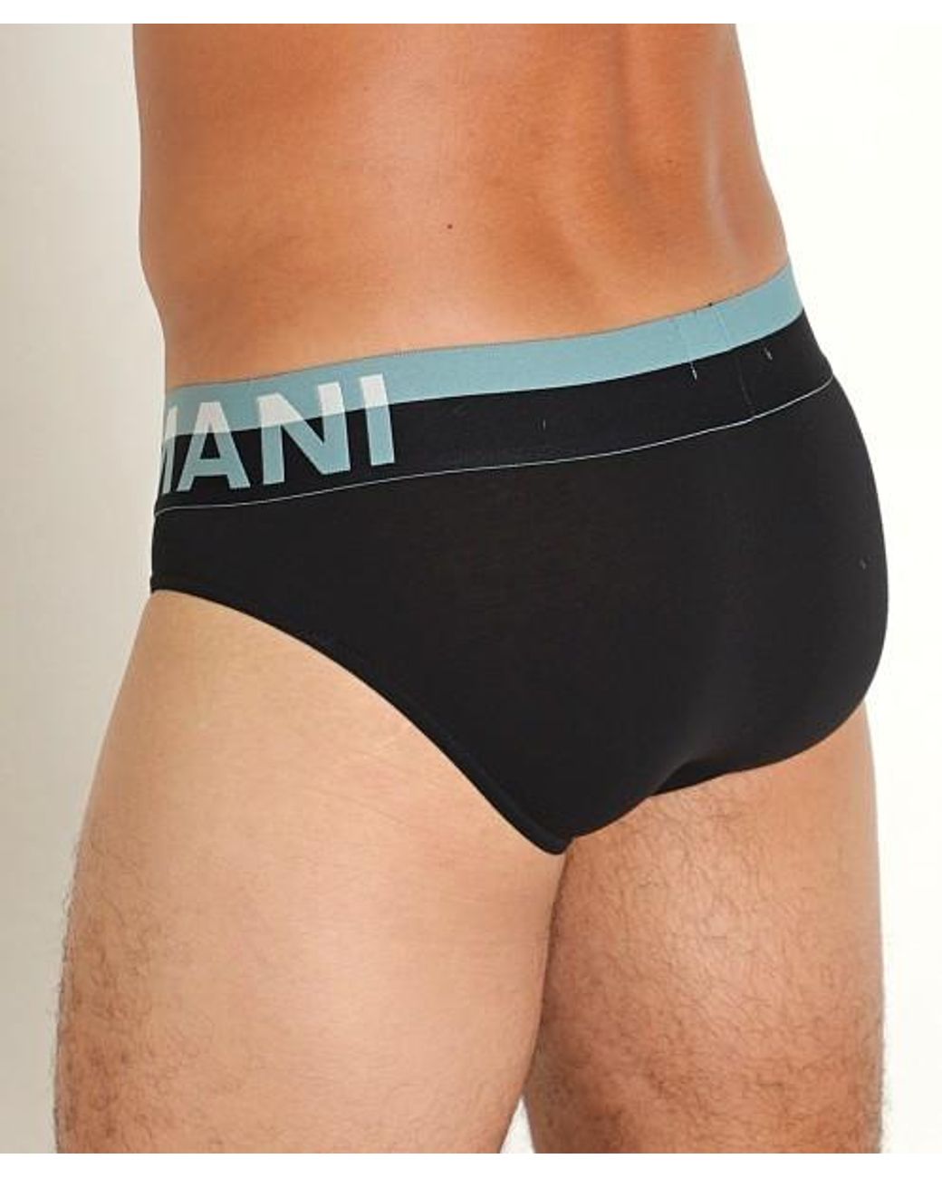 Emporio Armani Blue Briefs Pants for men