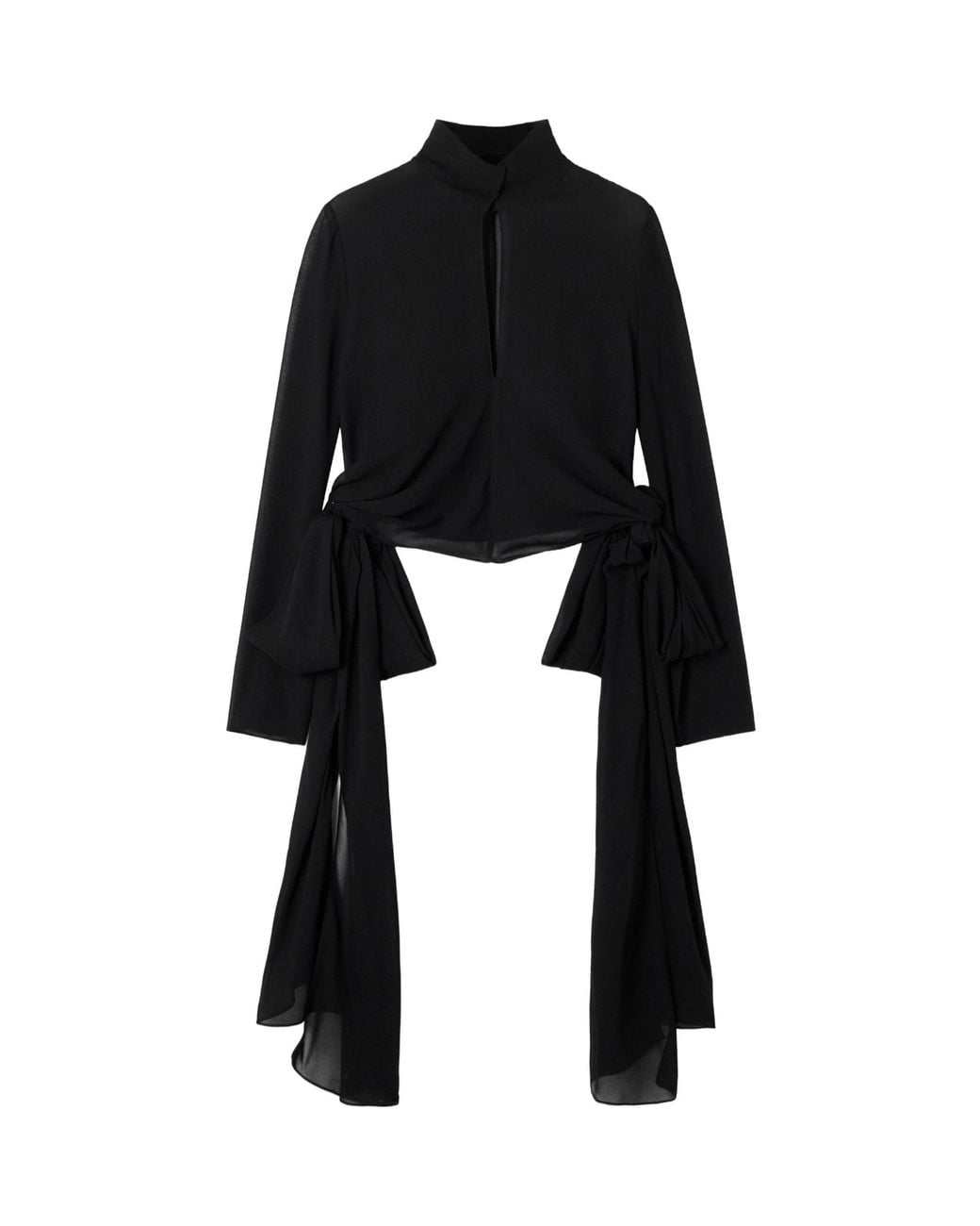 Alaïa Black Long-Sleeved Top