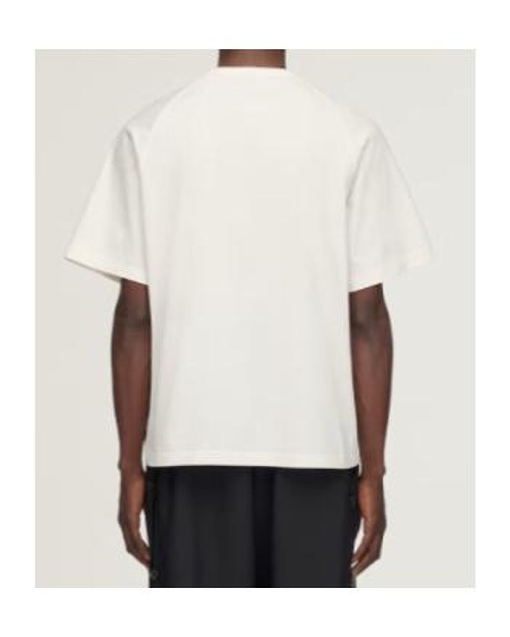 Y-3 White Boxy Short Sleeve T-Shirt for men
