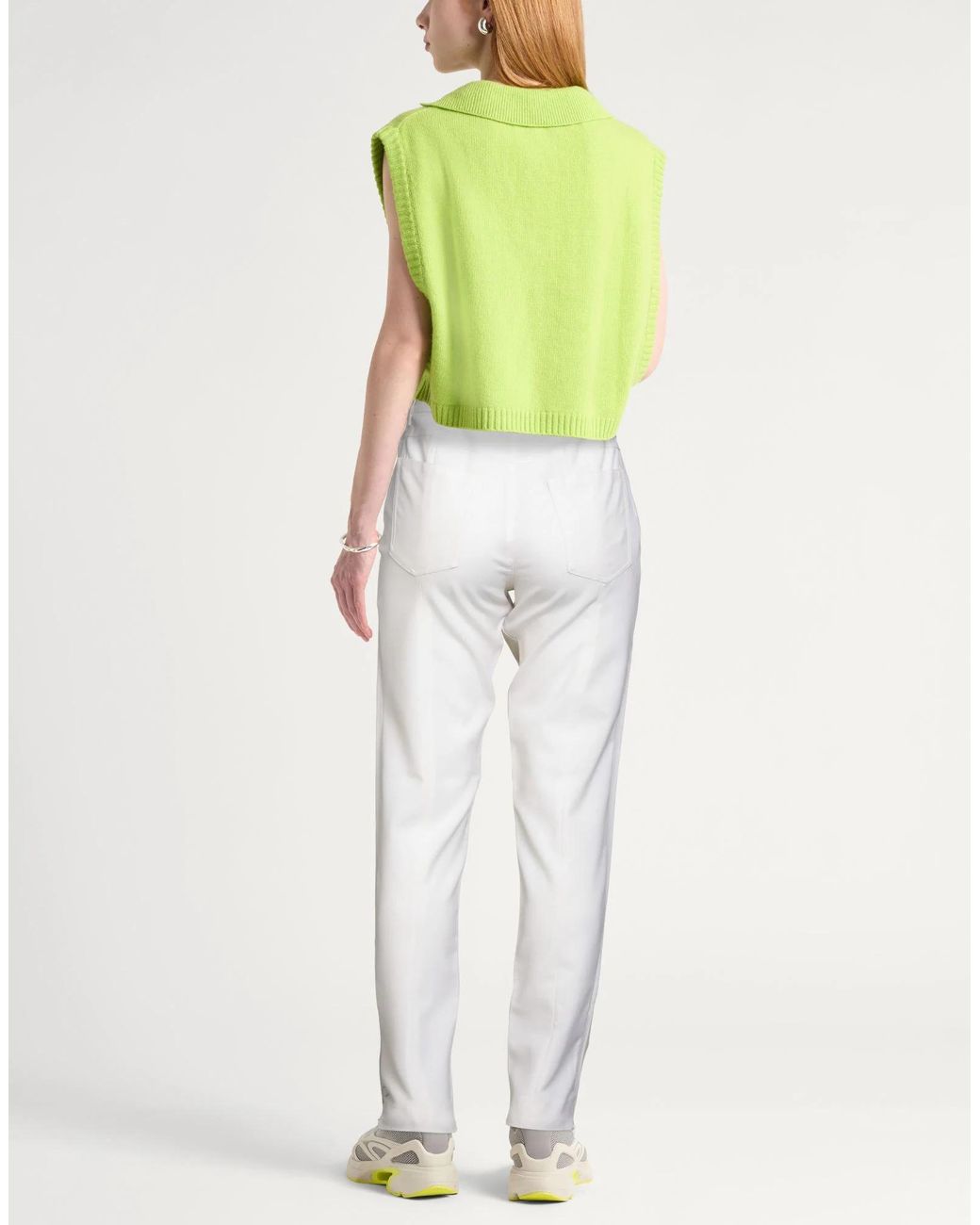 Marni Natural Minimalist Slim-Fit Trousers