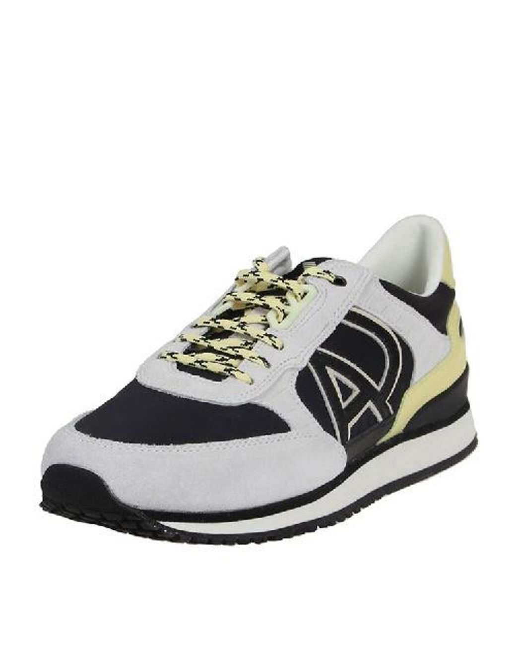 Armani Jeans White Logo Details Casual Sneakers for men