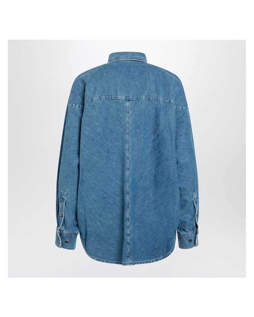 Loewe Blue Relaxed Logo Shirt