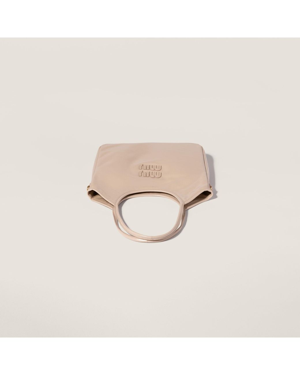 Miu Miu Natural Ivy Leather Bag