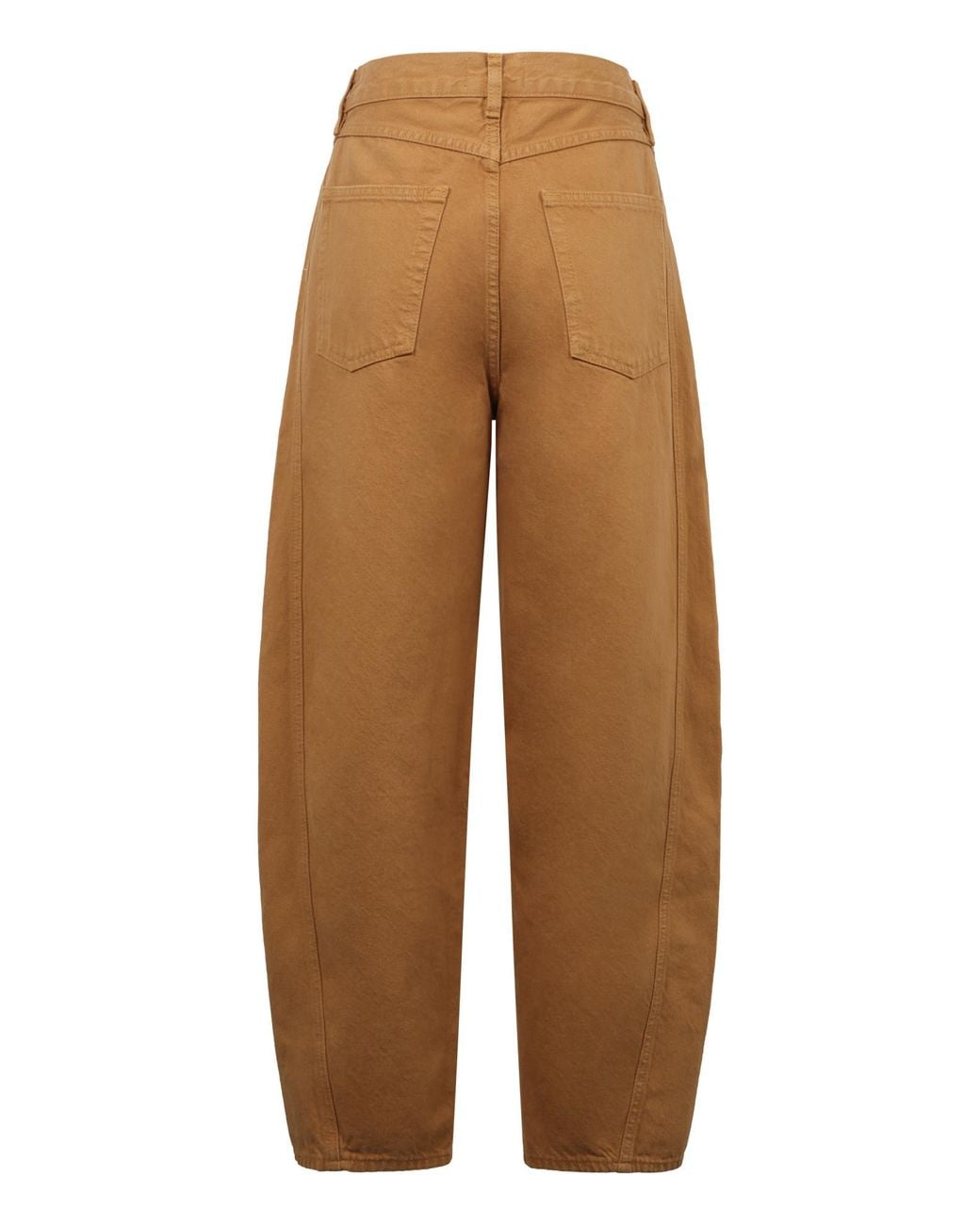 FRAME Brown Wide Leg Jeans