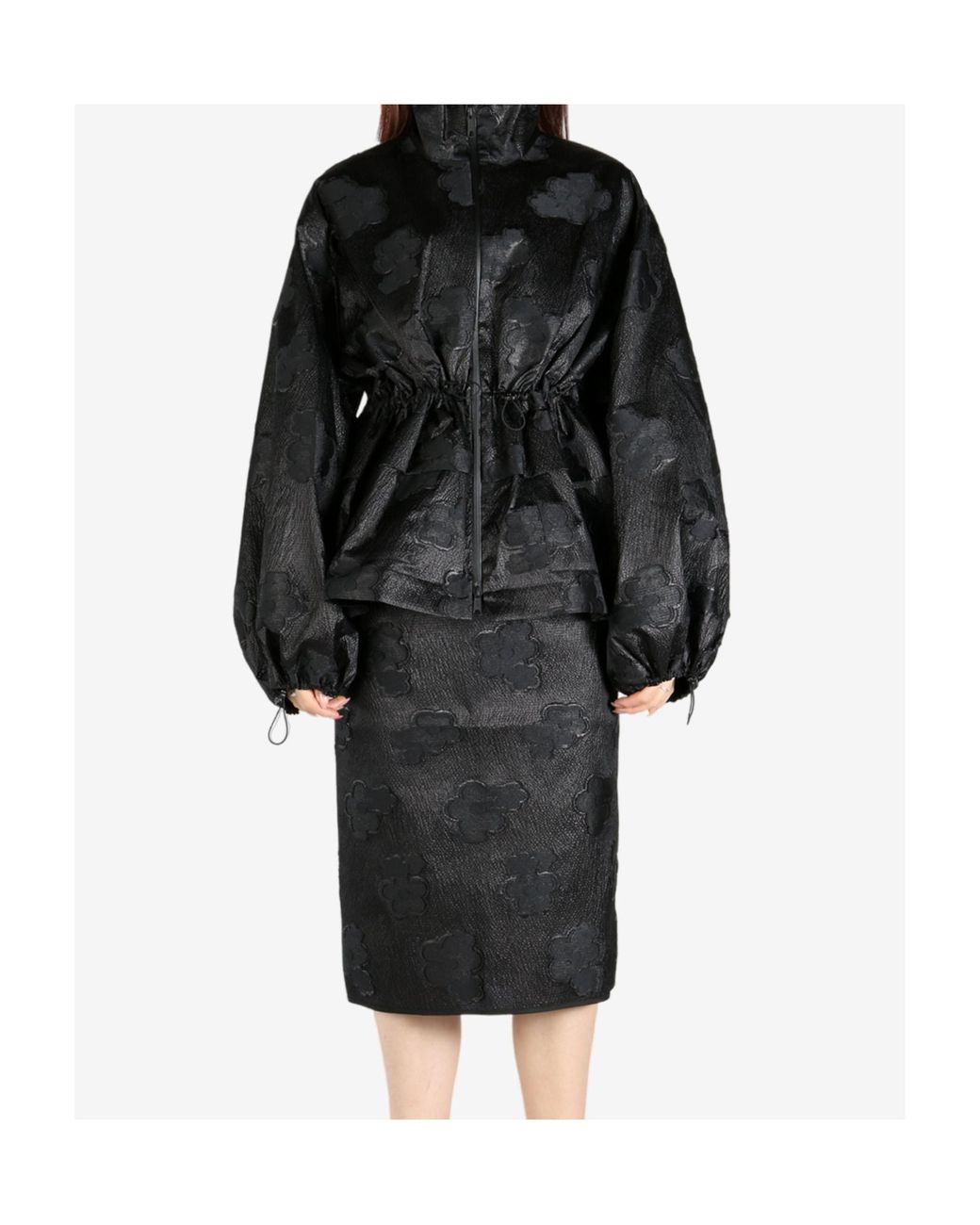 【Cecilie Bahnsen】ARLO JACKET ARLO | JACKET KUMO FIL-COUP… BLACK