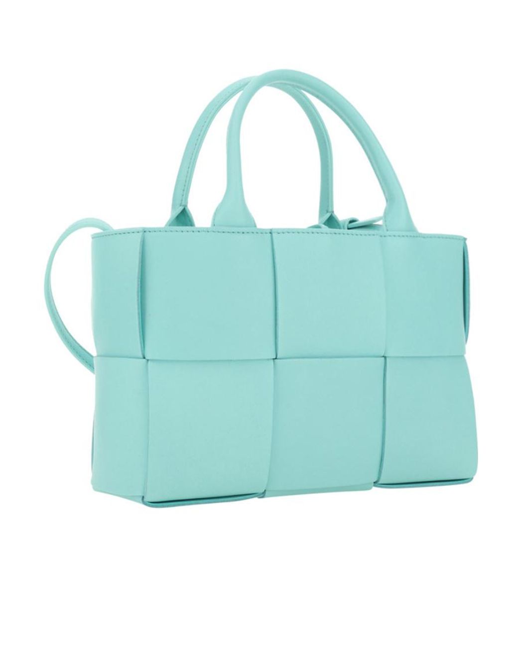 Bottega Veneta Blue Mini Arco Tote Bag