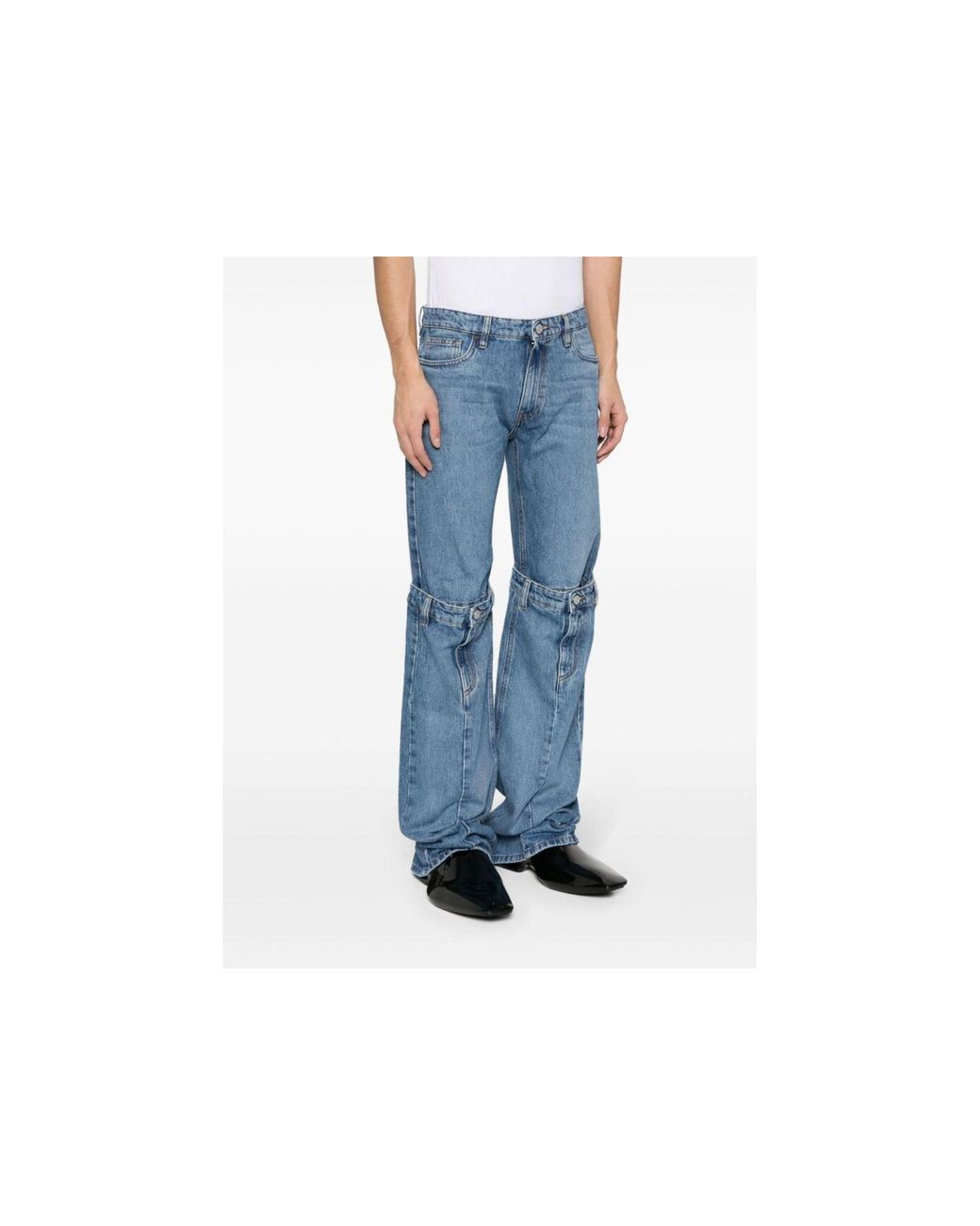 Coperni Blue Belt Loop With Jeans for men