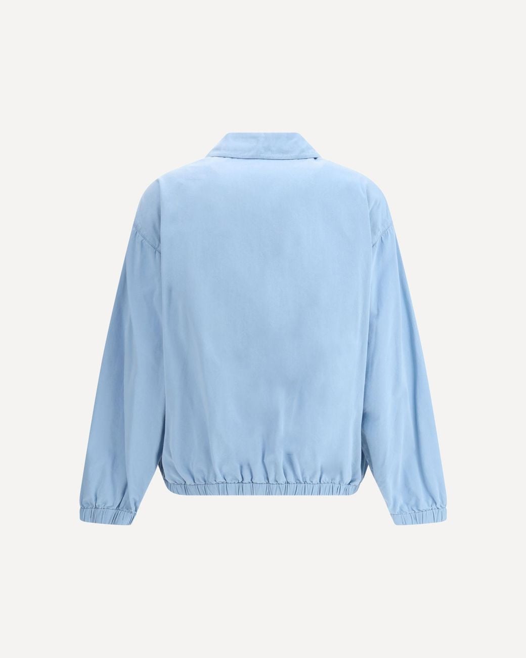 Prada Blue Long-Sleeved Zipped Jacket