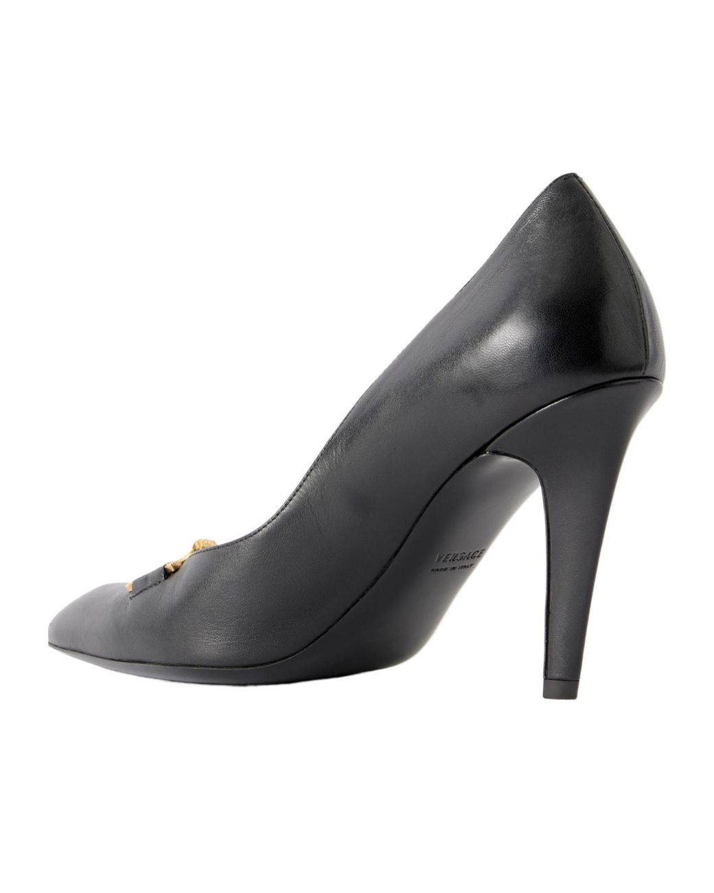 Versace Black Medusa 90Mm Heeled Pumps