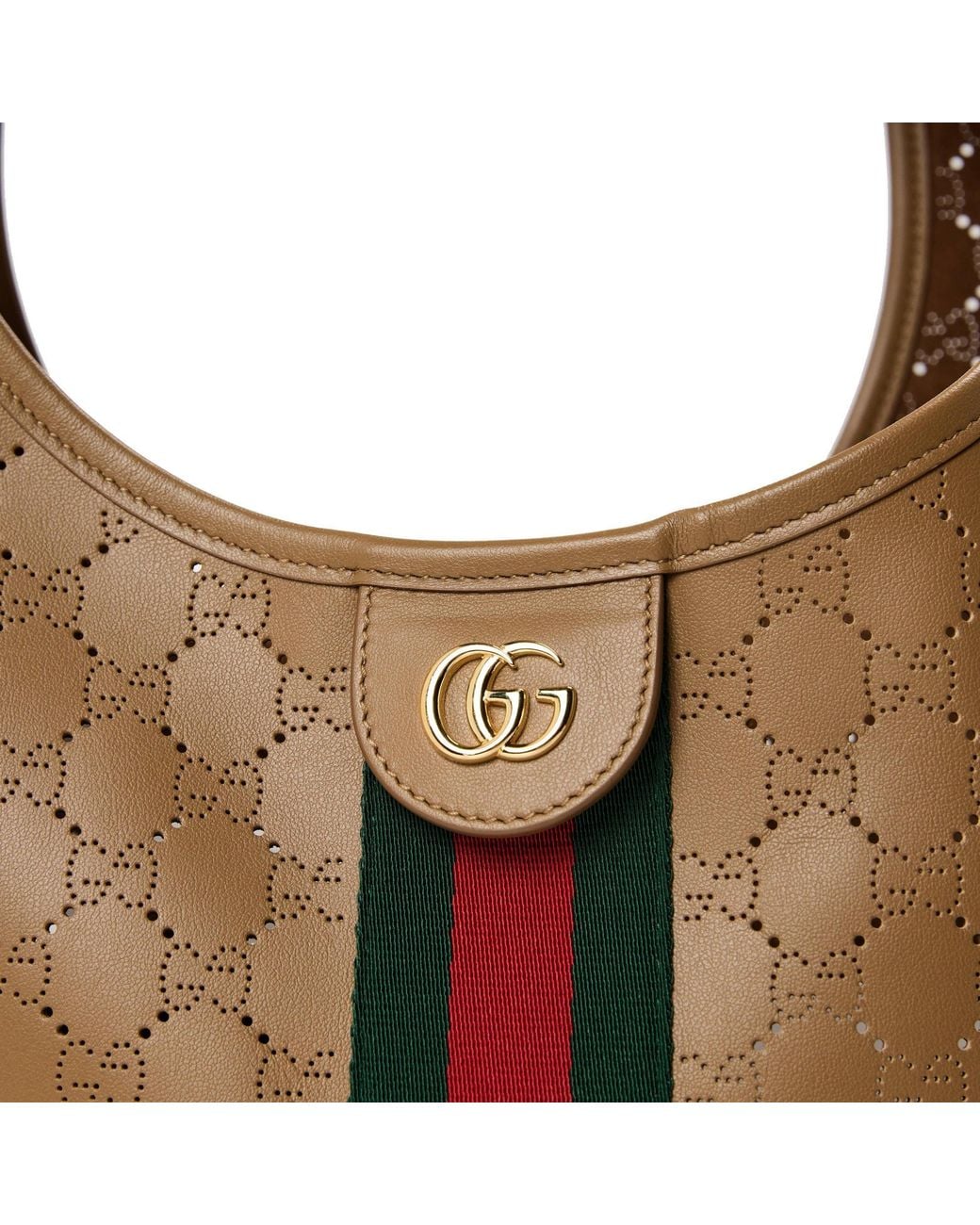 Gucci Brown Leather Tote Bag