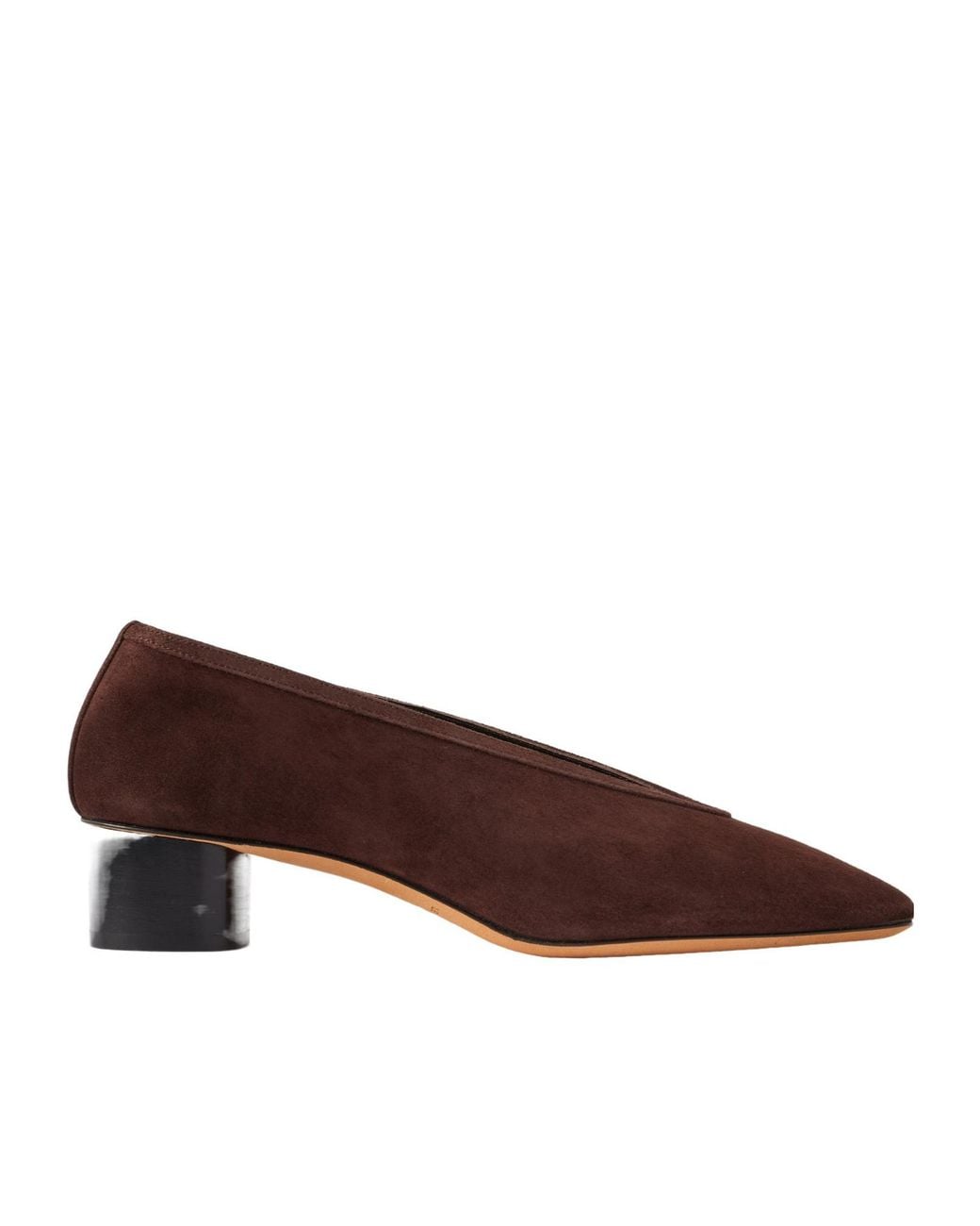 Le Monde Beryl Brown Luna Suede Pumps