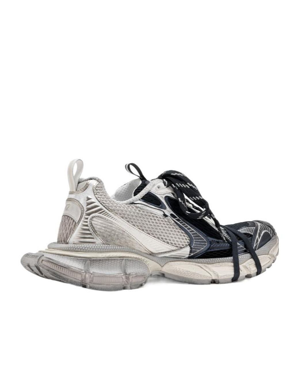 Balenciaga White 3Xl Split Logo Sneakers for men