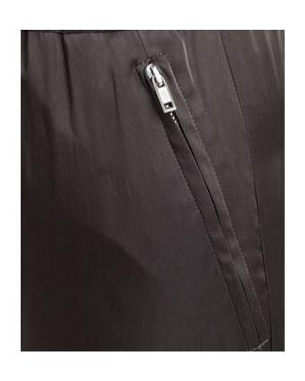 Rick Owens Gray Slim Fit Casual Pants