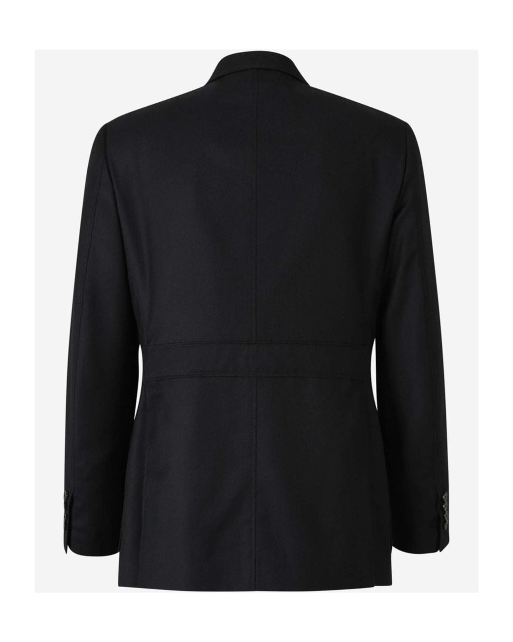 Brioni Black Wool Blazer for men