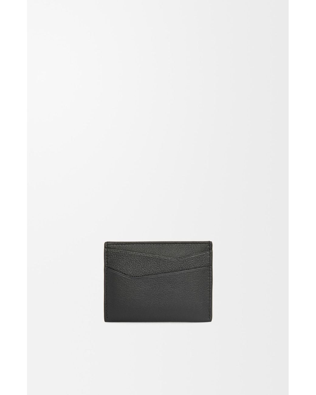 Loewe Black Puzzle Edge Cardholder Wallet for men