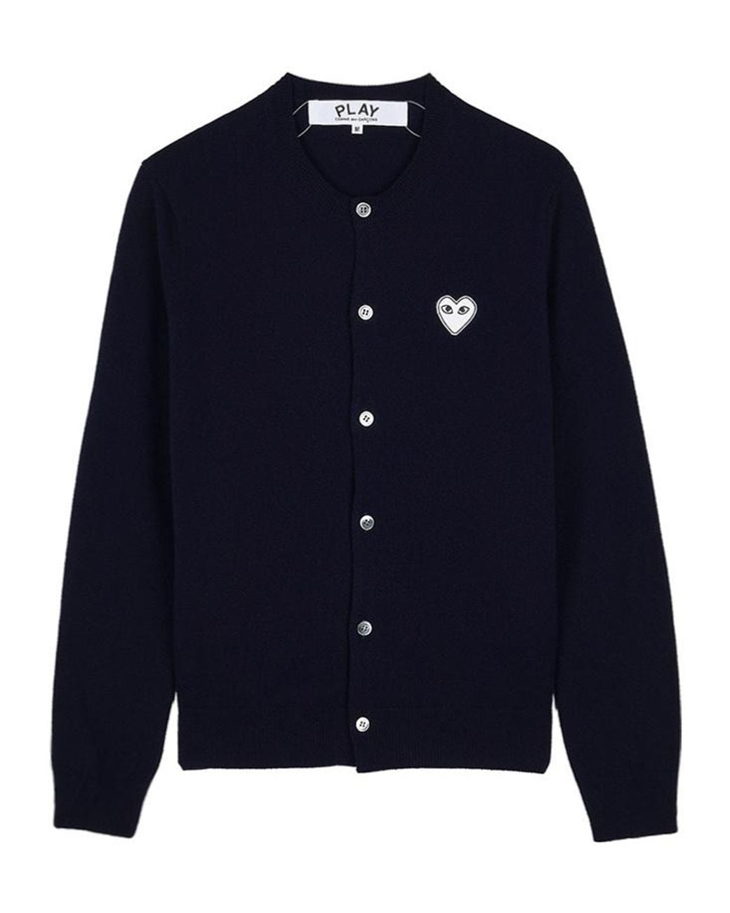 Comme des Garçons Blue Long-Sleeved Knitwear for men