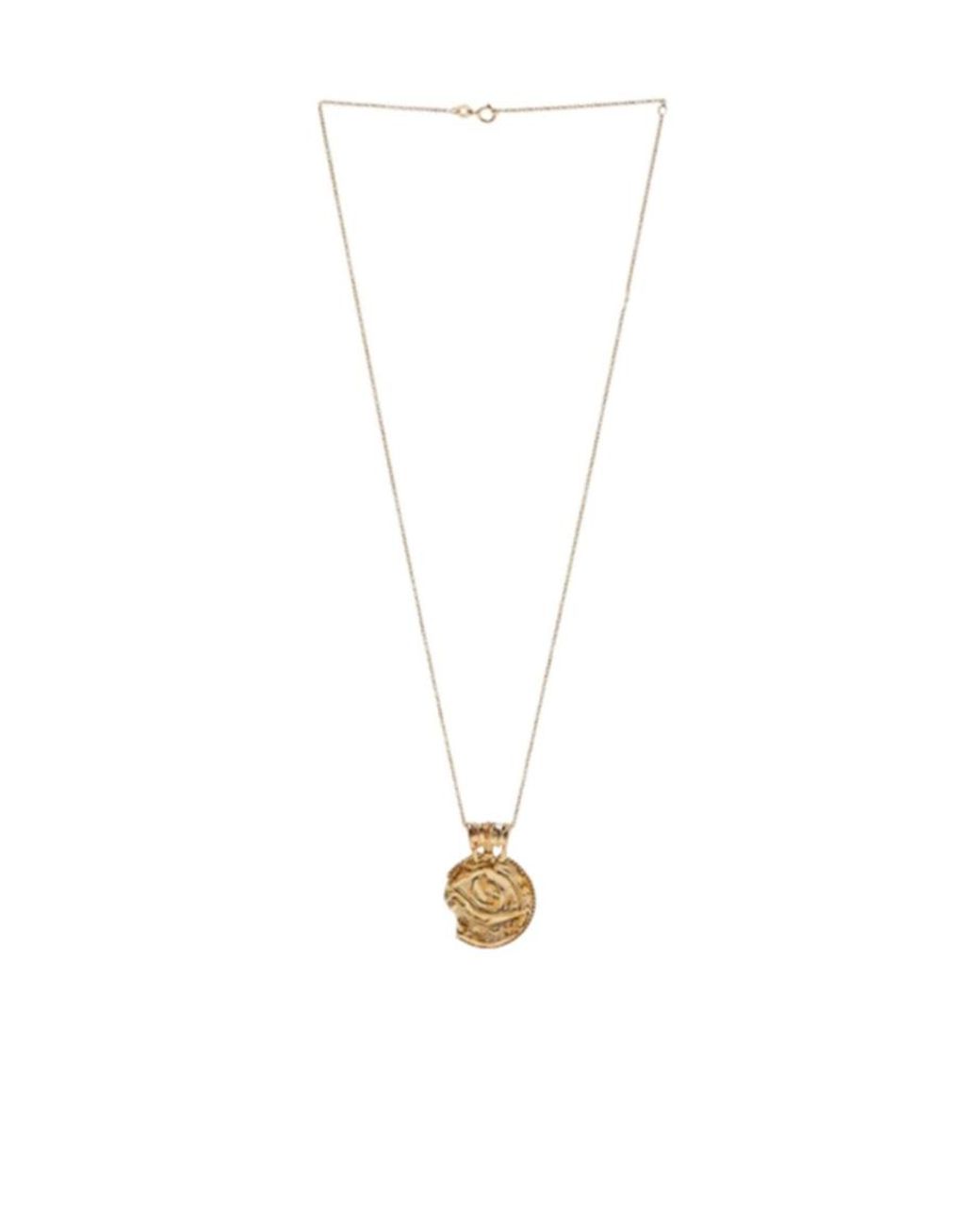 Alighieri White Logo Necklace