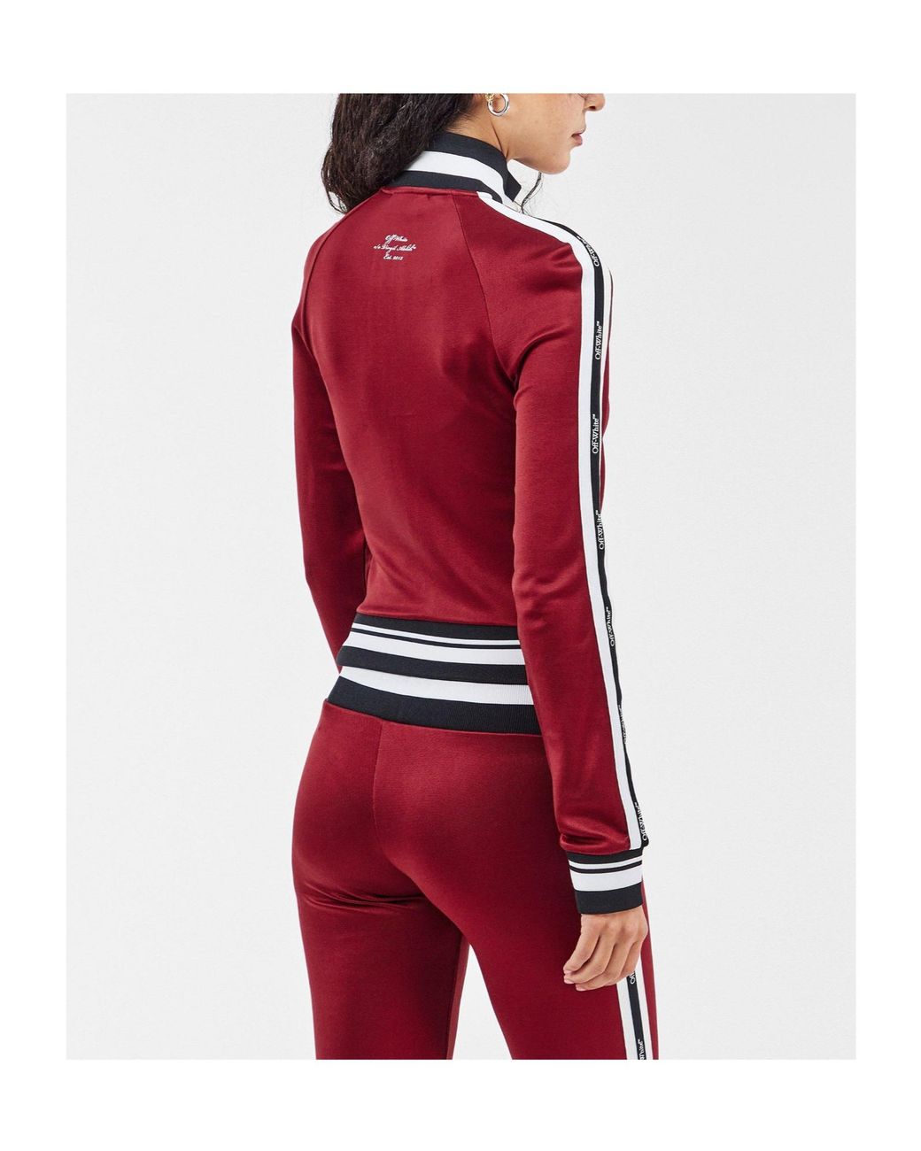 Off-White c/o Virgil Abloh Red Casual Versatile Coat