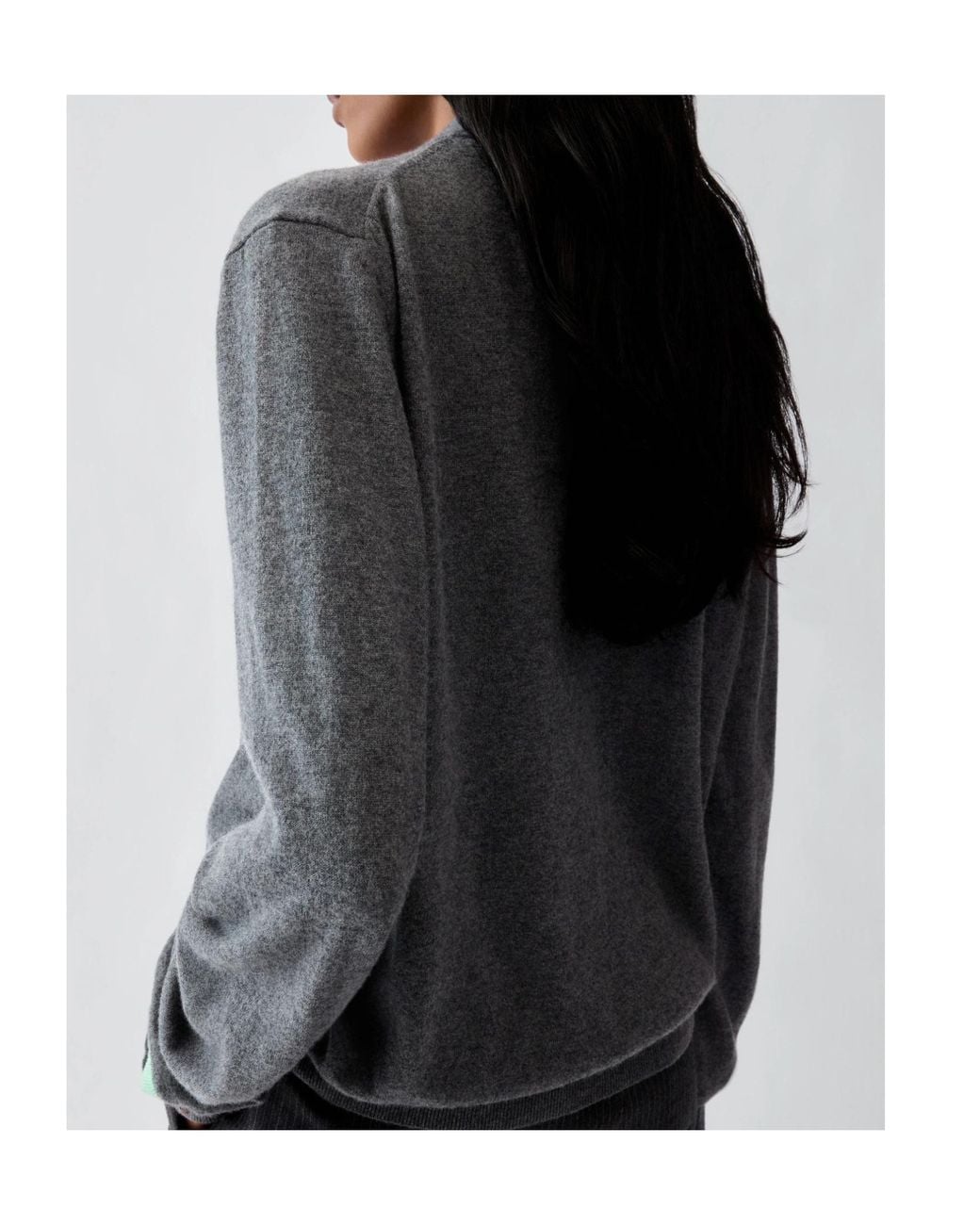 Jacquemus Gray The Pablo Cardigan