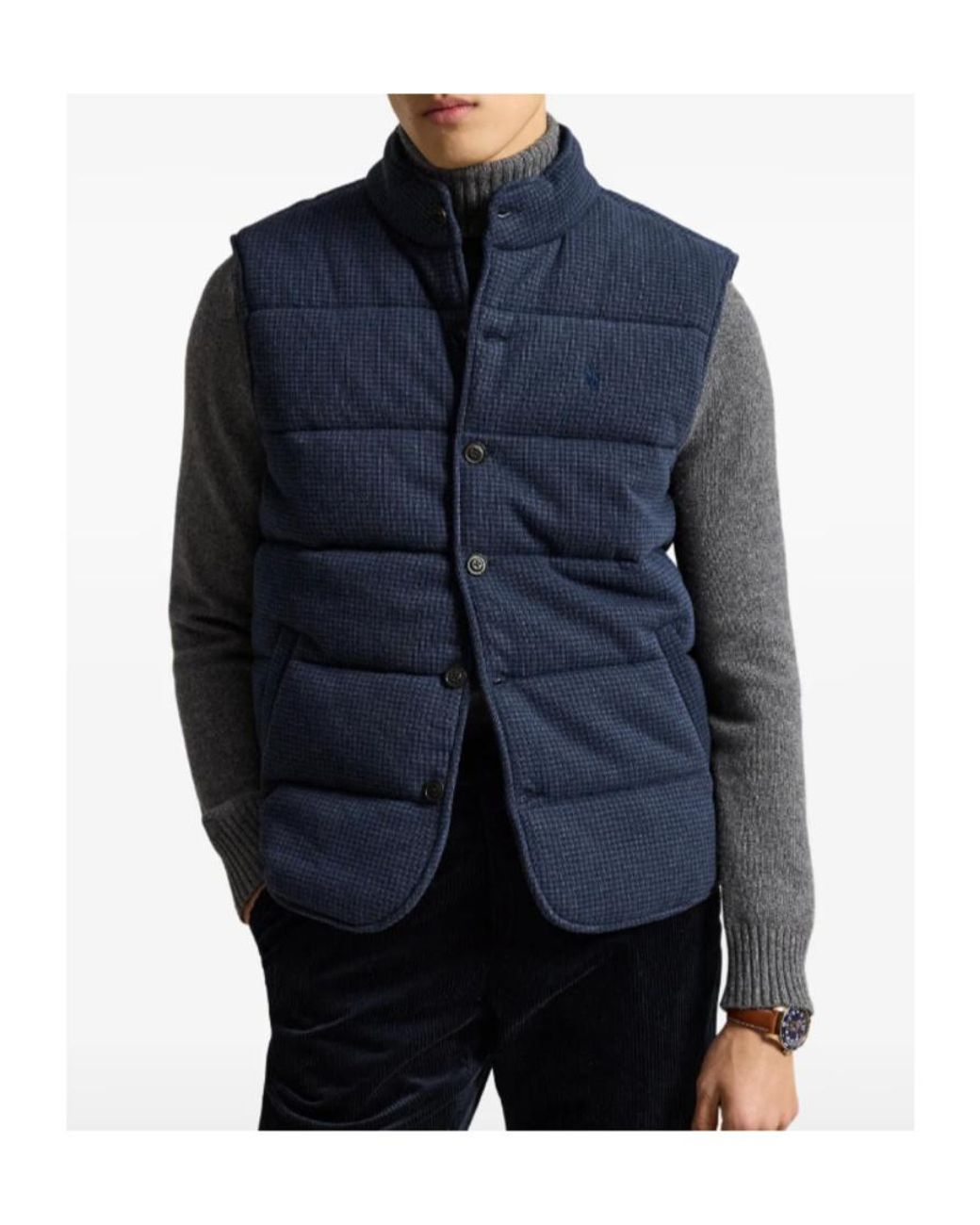 Polo Ralph Lauren Blue Logo-Embroidered Sweatshirt