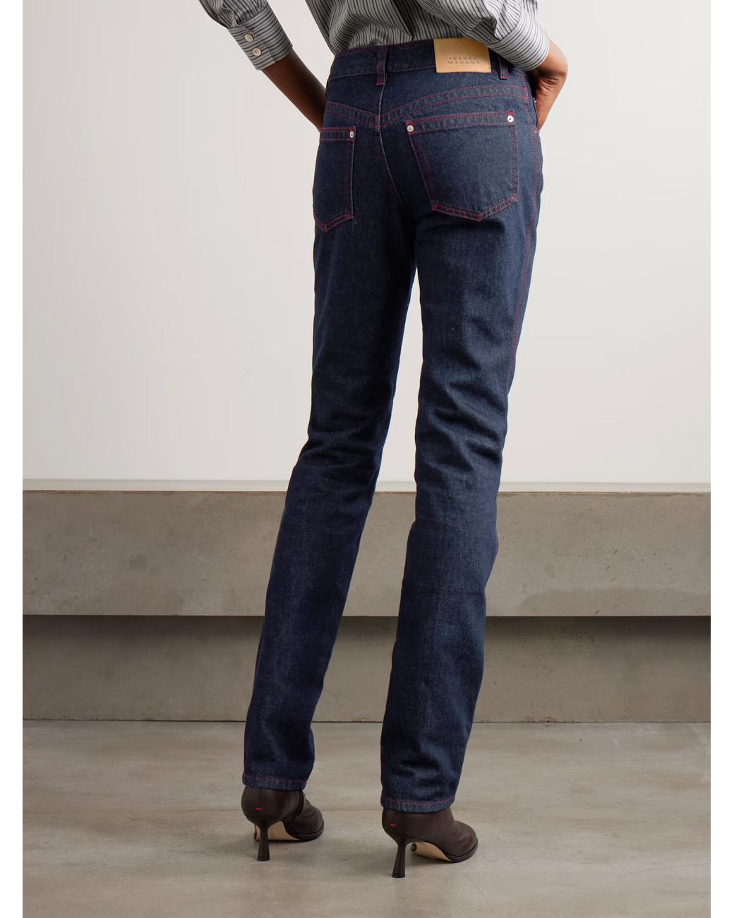 Isabel Marant Blue Silviana Jeans