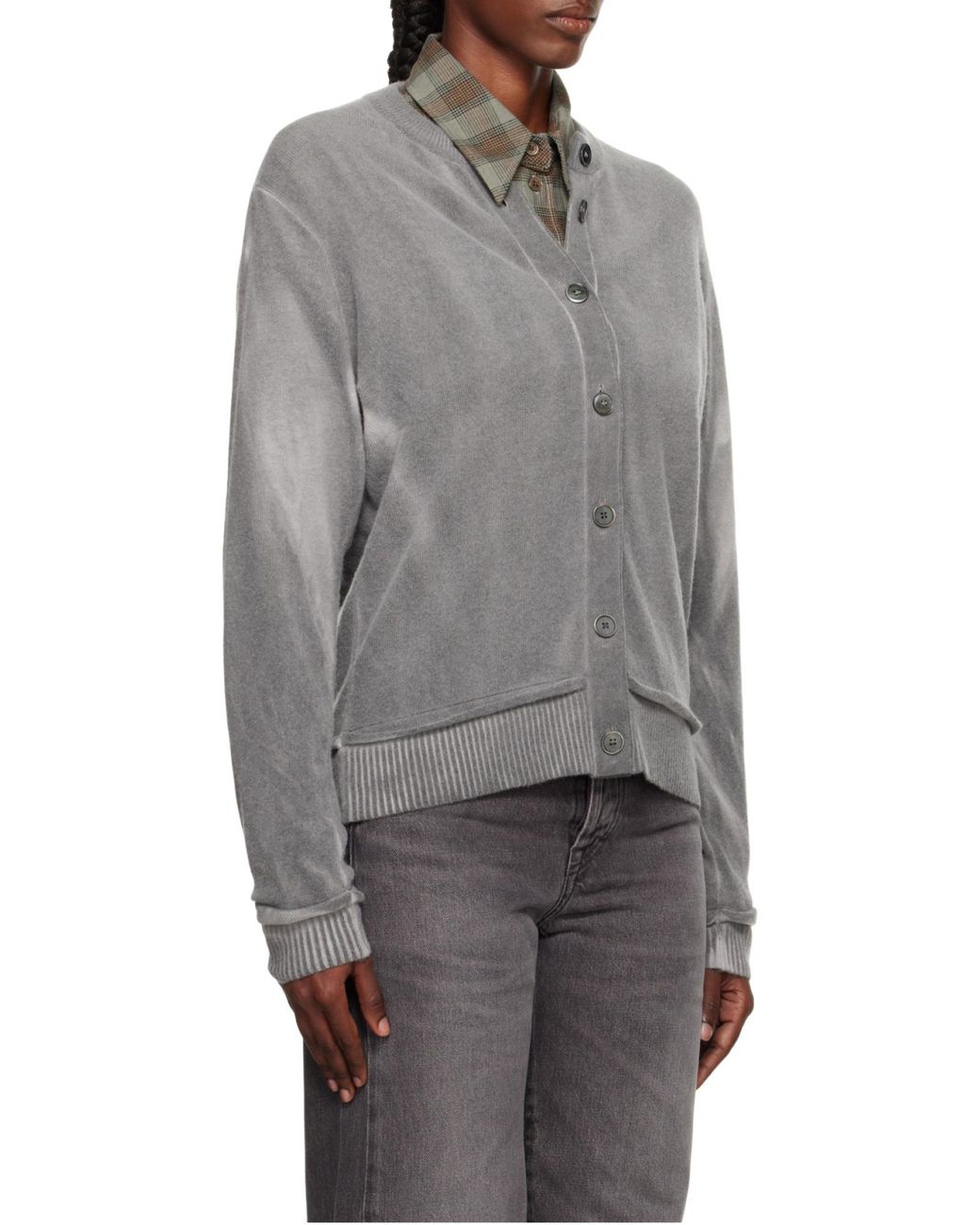 Our Legacy Gray Dual Cardigan