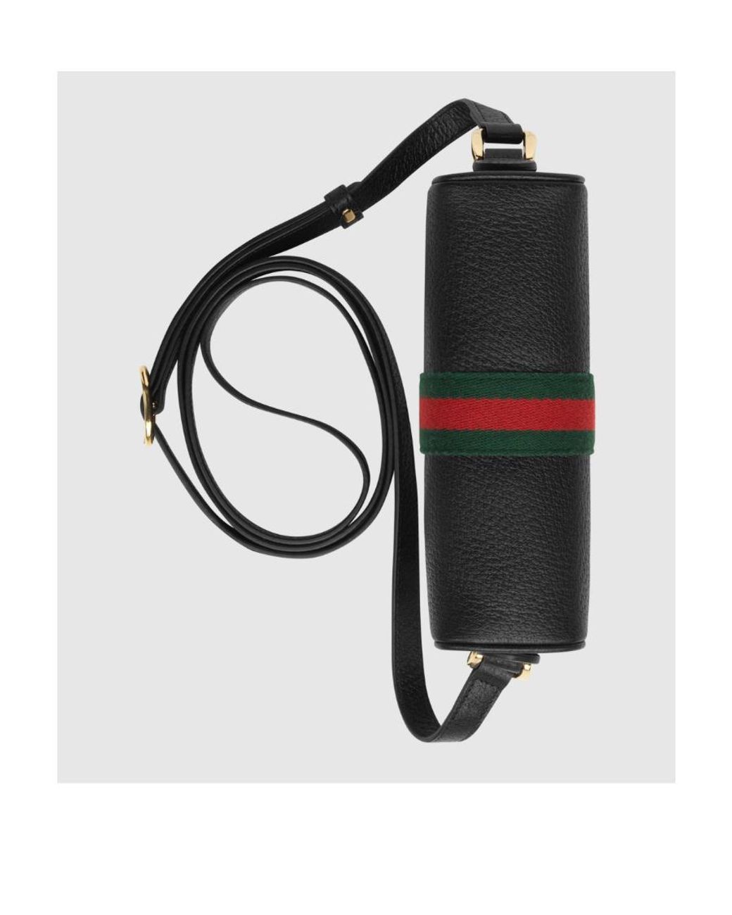 Gucci Black Mini Ophidia Gg Shoulder Bag