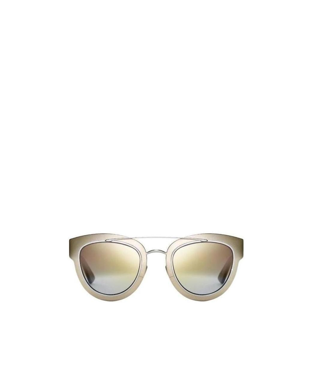Dior White Logo Sunglasses