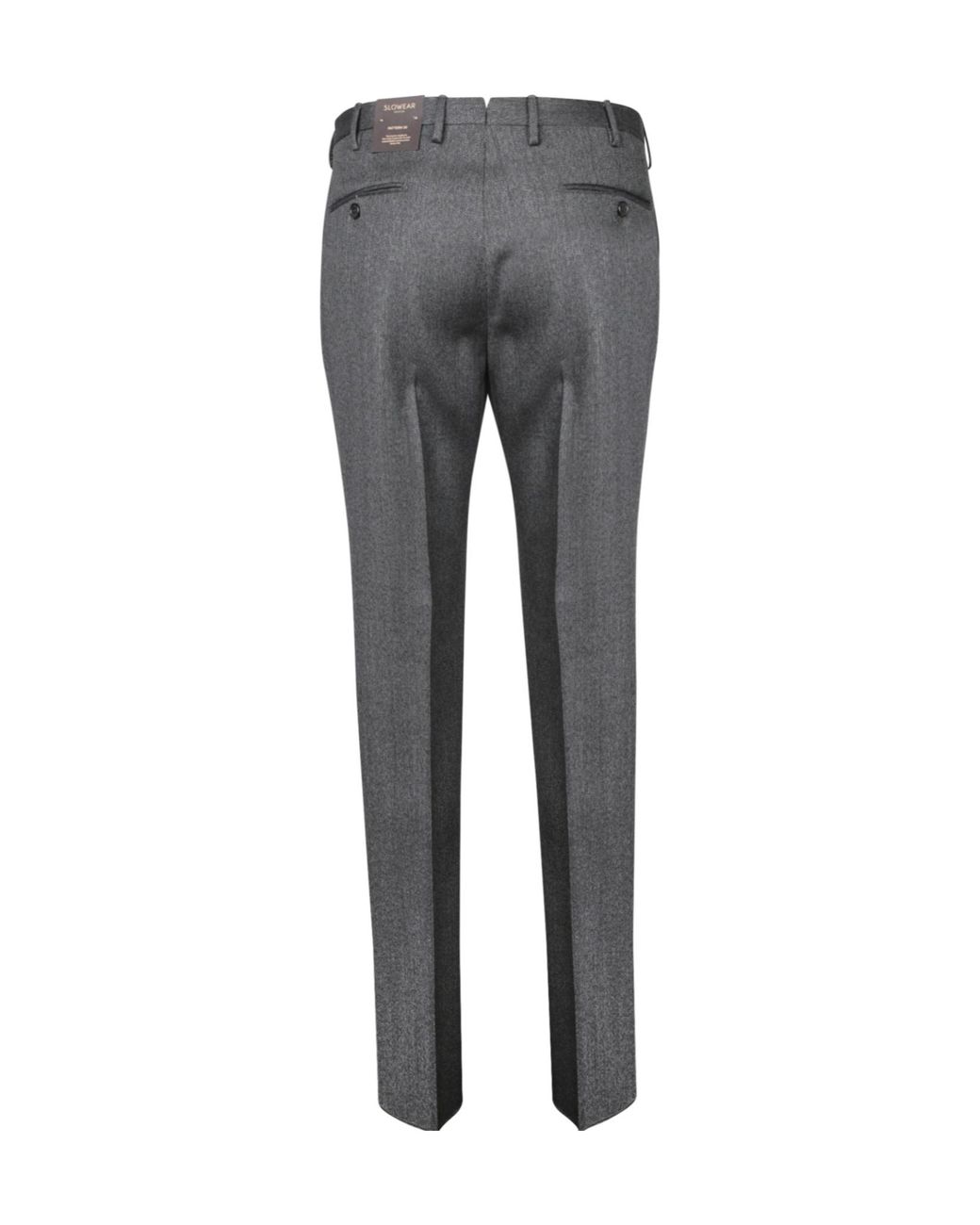 Incotex Gray Slim Fit Zip Closure Pants for men