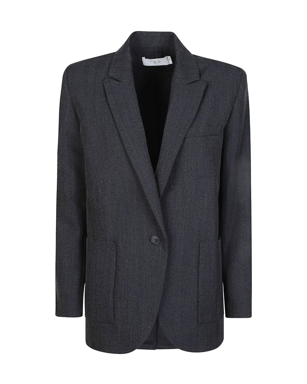 IRO Blue Bonna Single Breasted Jacket