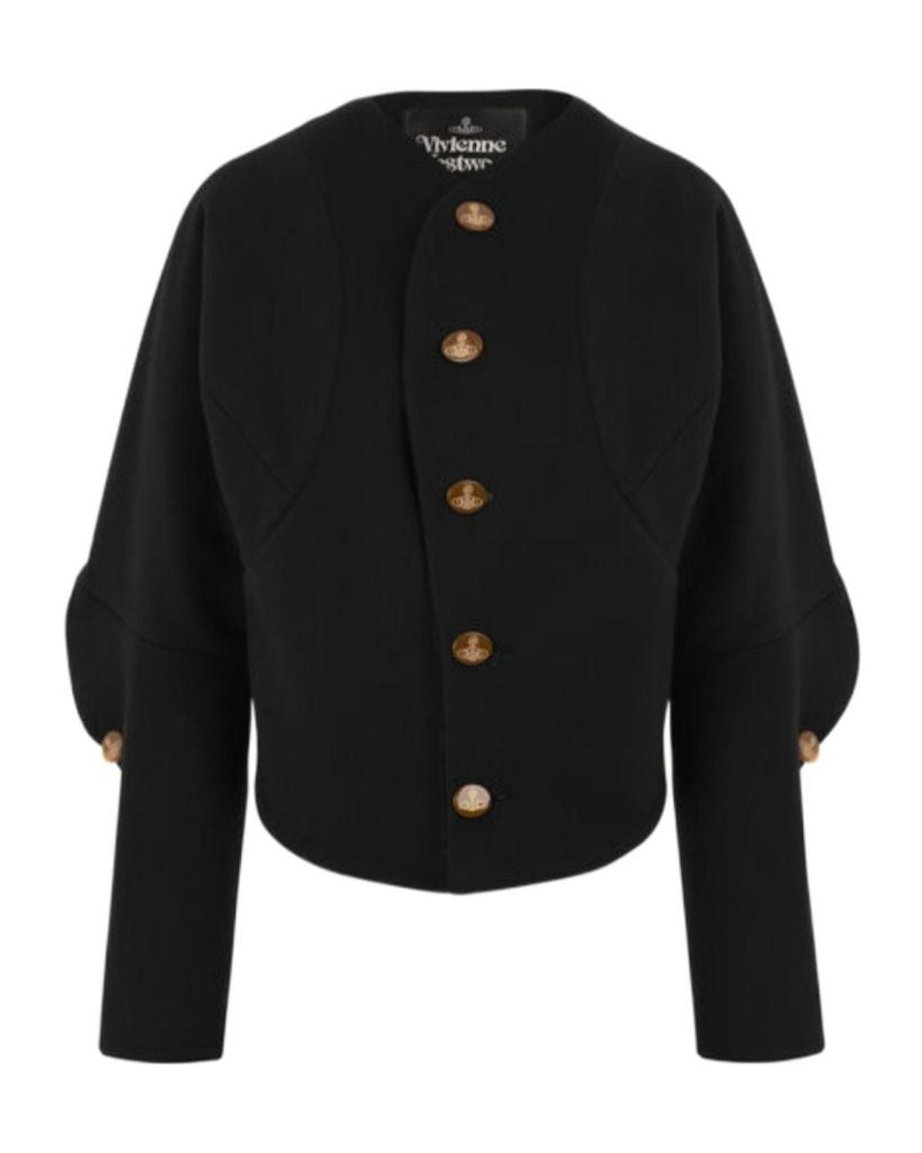 Vivienne Westwood Black Pourpoint Jacket