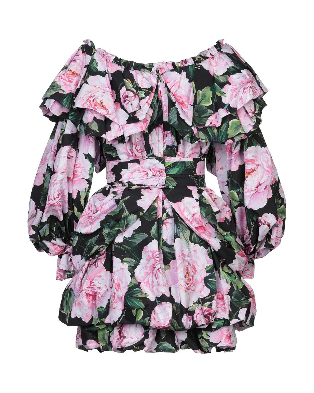 Dolce & Gabbana Black Short Dresses