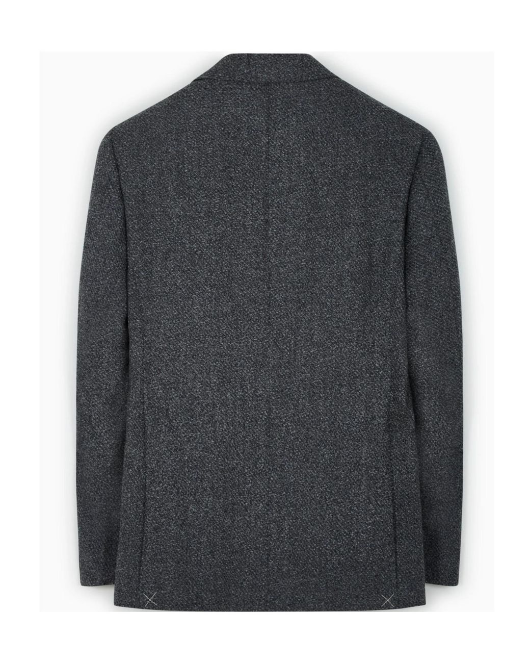 Canali Black Textured Two-Button Jacket for men
