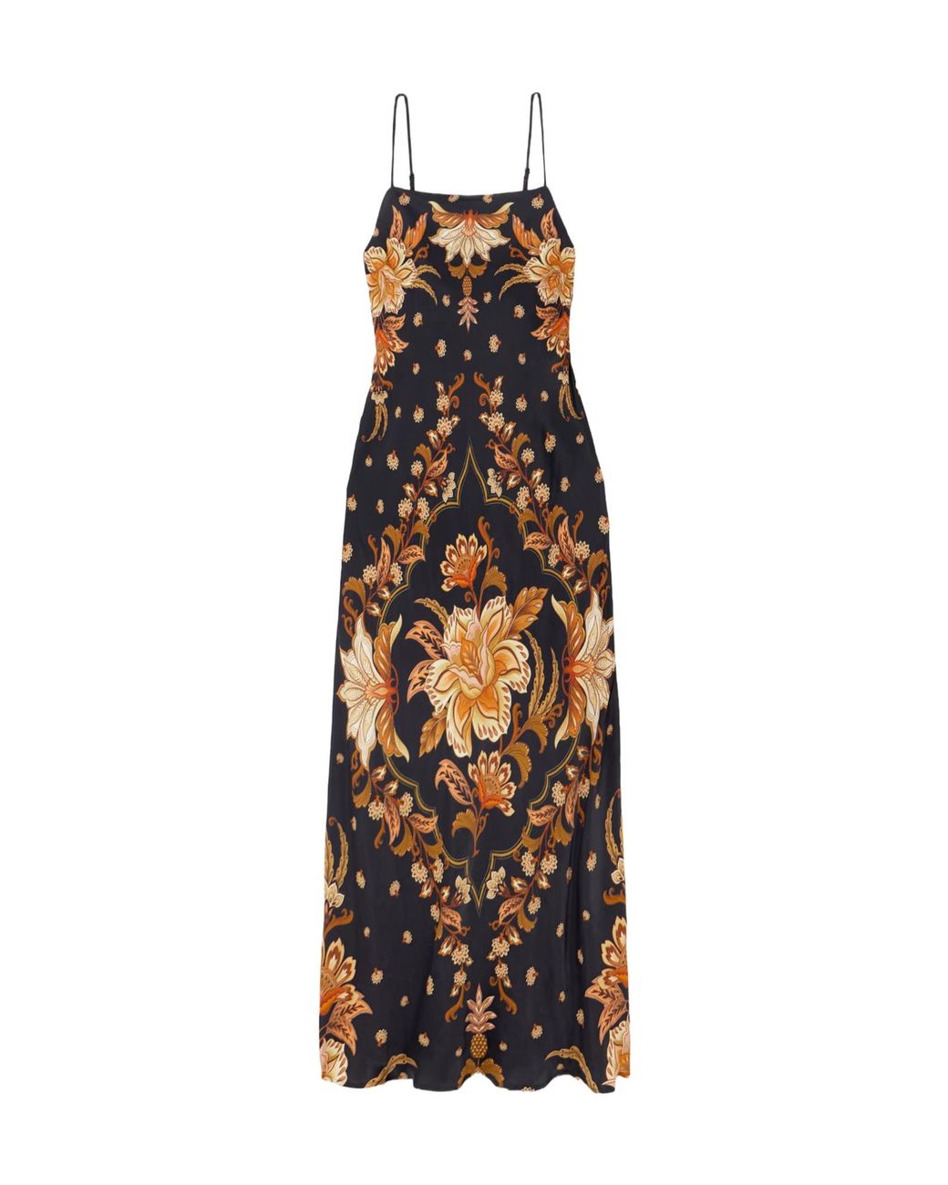 Farm Rio Multicolor Majestic Garden Maxi Dress