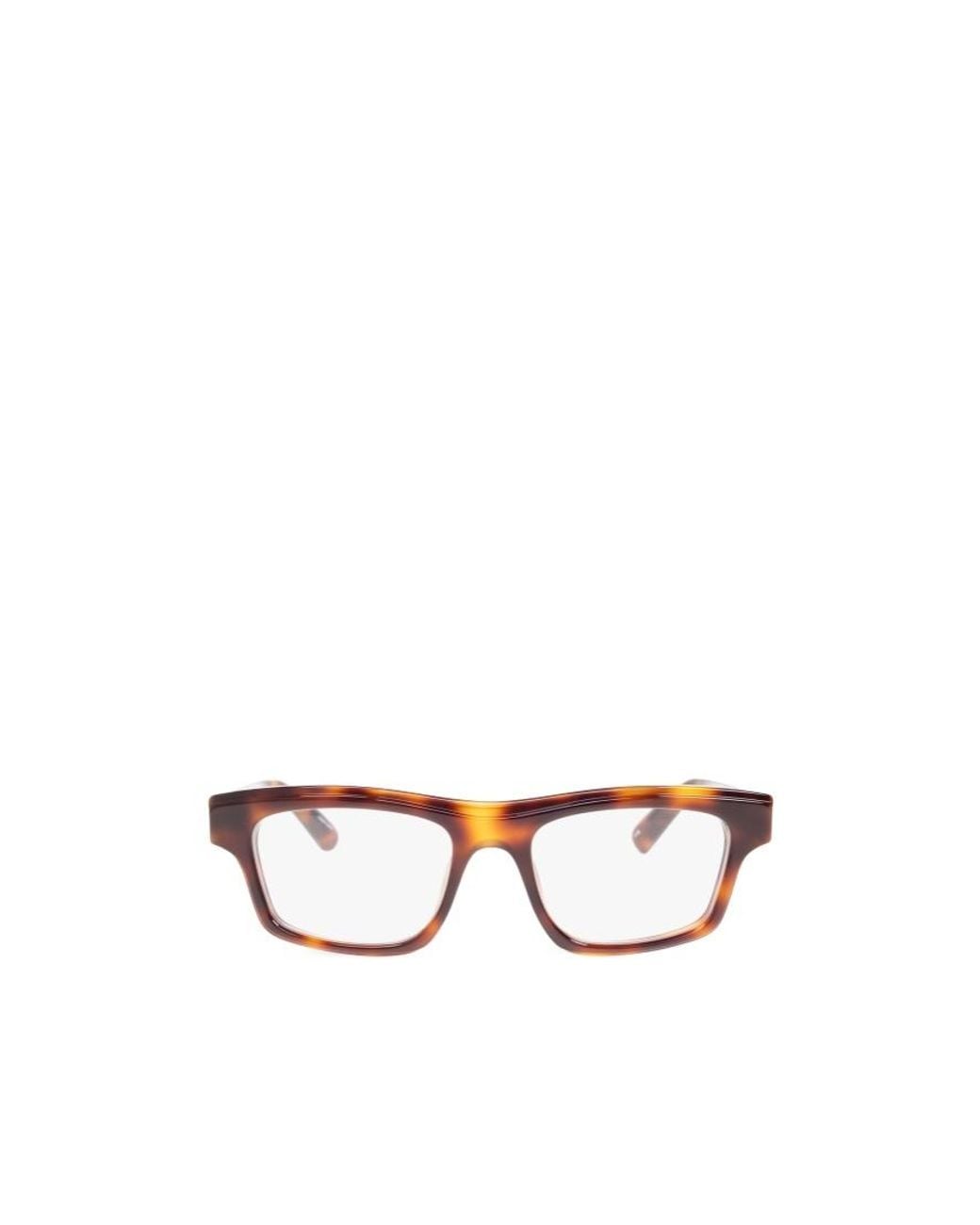 Jacquemus White Rectangle Frame Glasses for men