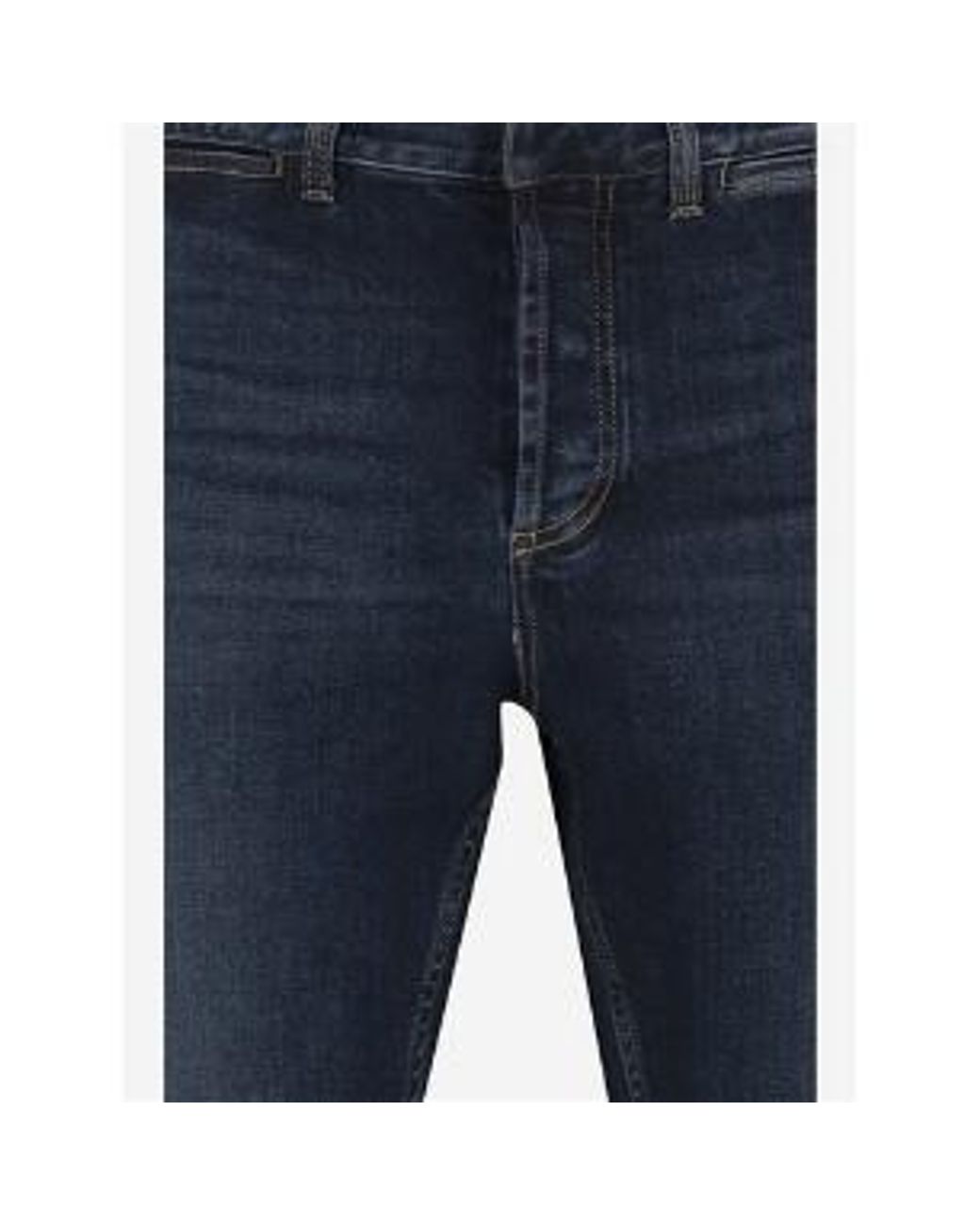 Gucci Blue Web Side-Stripe Jeans for men
