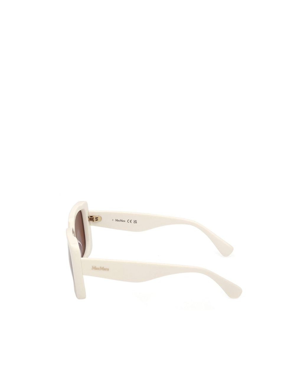 Max Mara Pink Square Frame Sunglasses