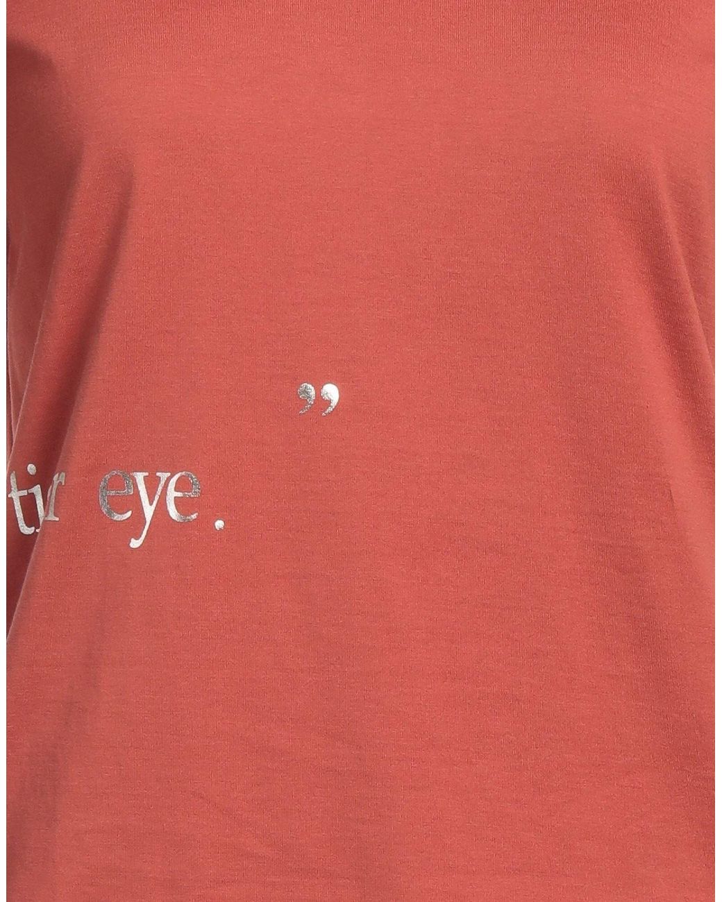 Max Mara Red Printed Short-Sleeve T-Shirt