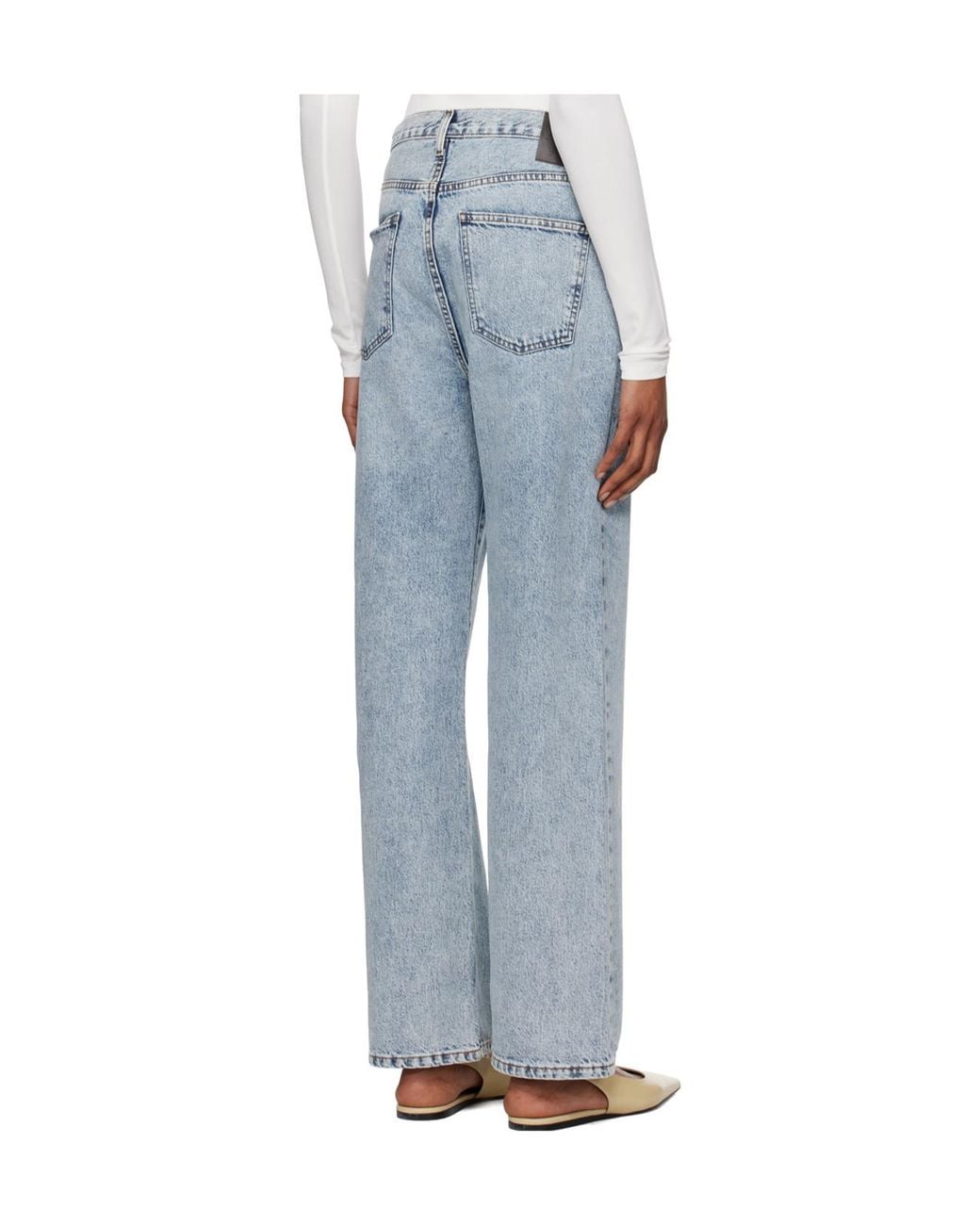 TOVE Blue Sofie Straight-Leg Boyfriend Jeans