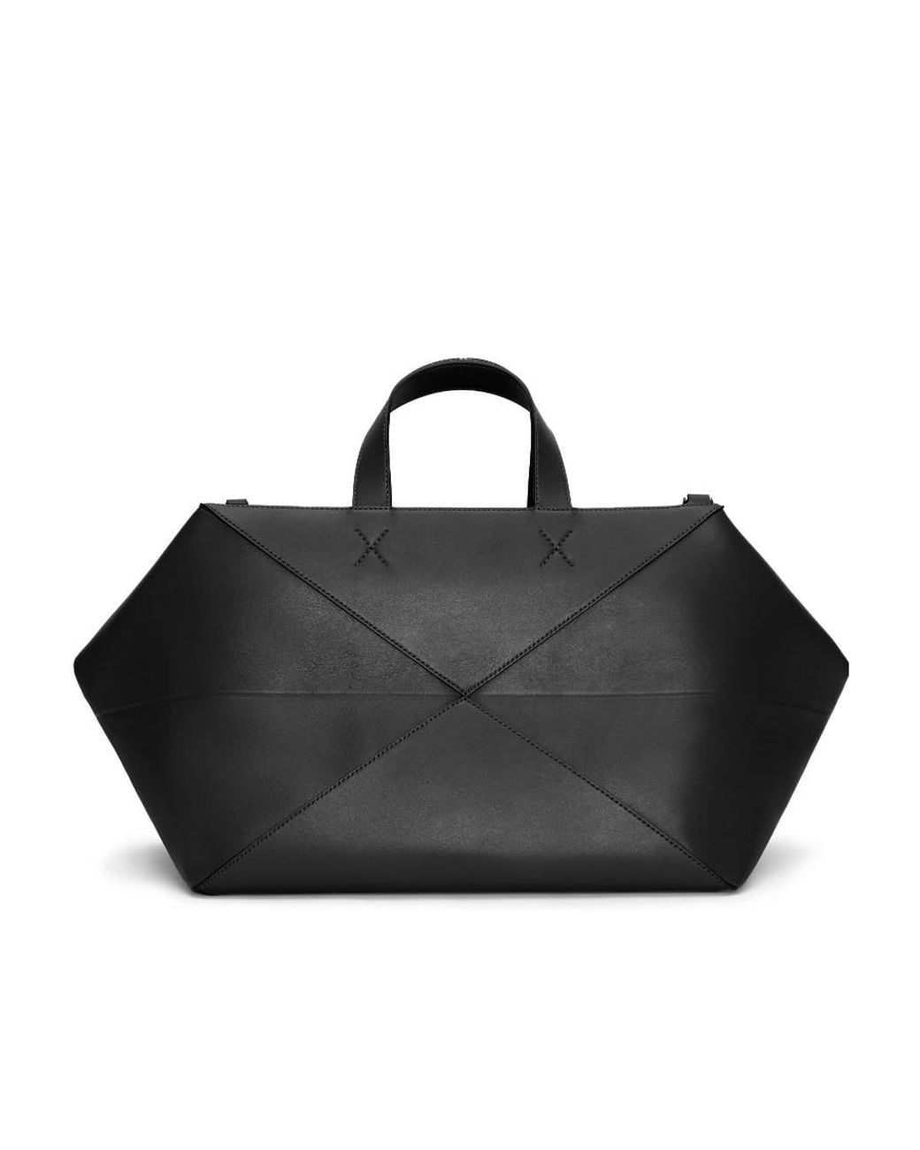 Loewe Black Puzzle Fold Duffle Bag for men