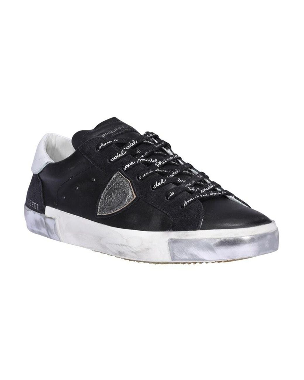 Philippe Model Blue Prsx Lace-Up Sneakers for men