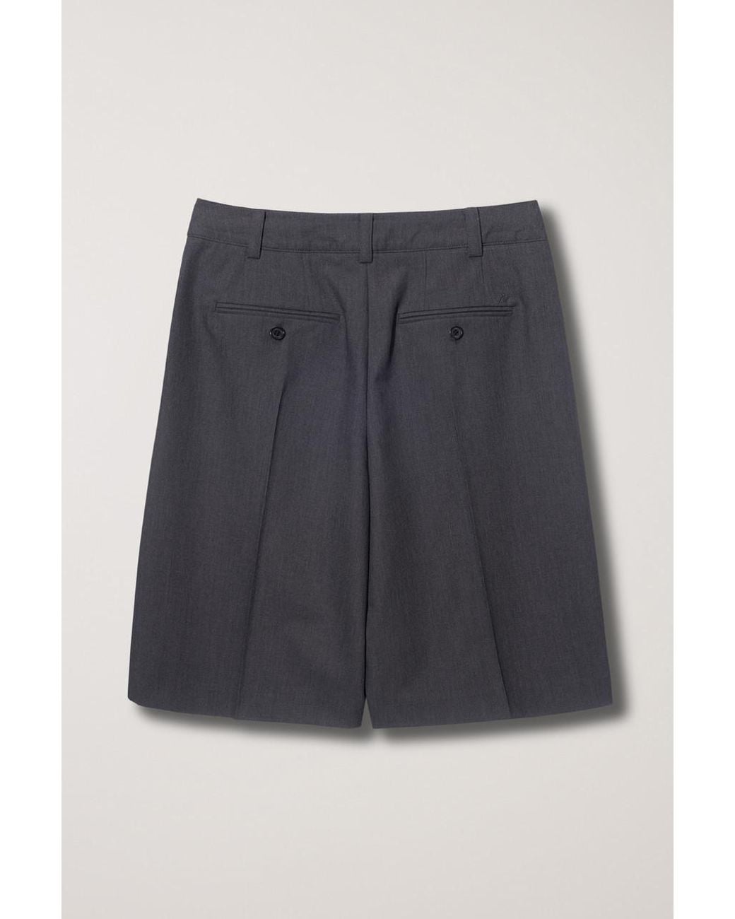 DUNST Black Belt Loop Shorts