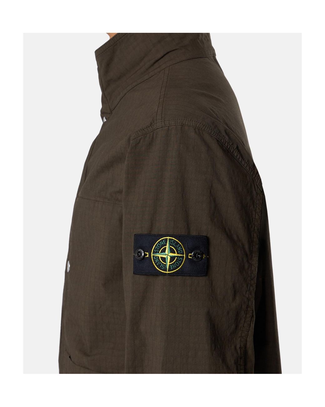 Stone Island Brown 4100044 Mil-Spec Stretch Ripstop-Tc for men