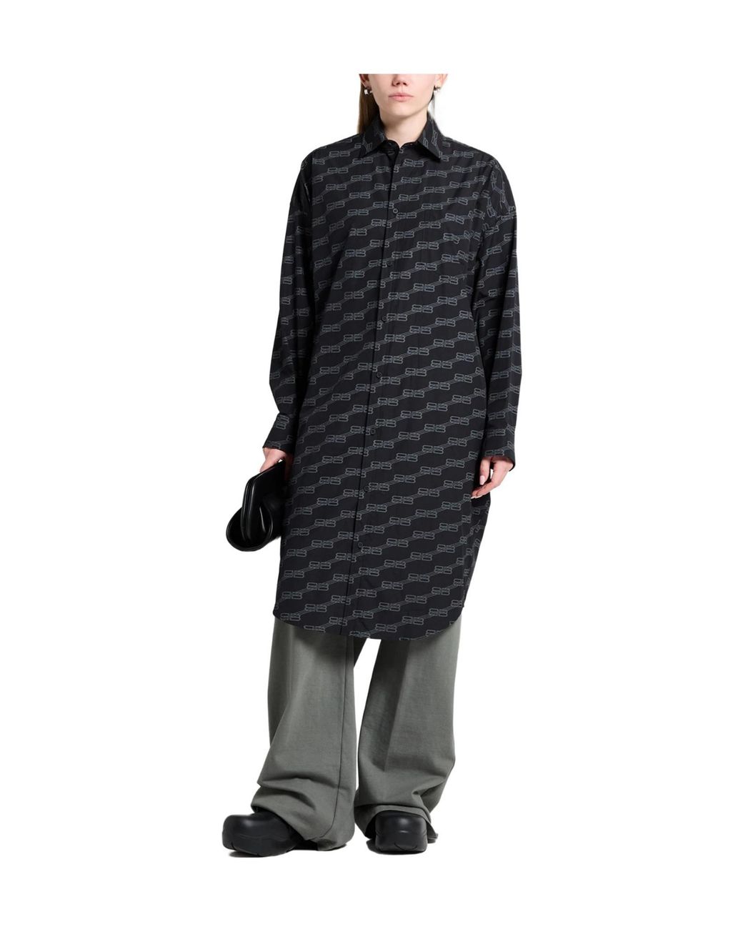 Balenciaga Black Midi Dresses
