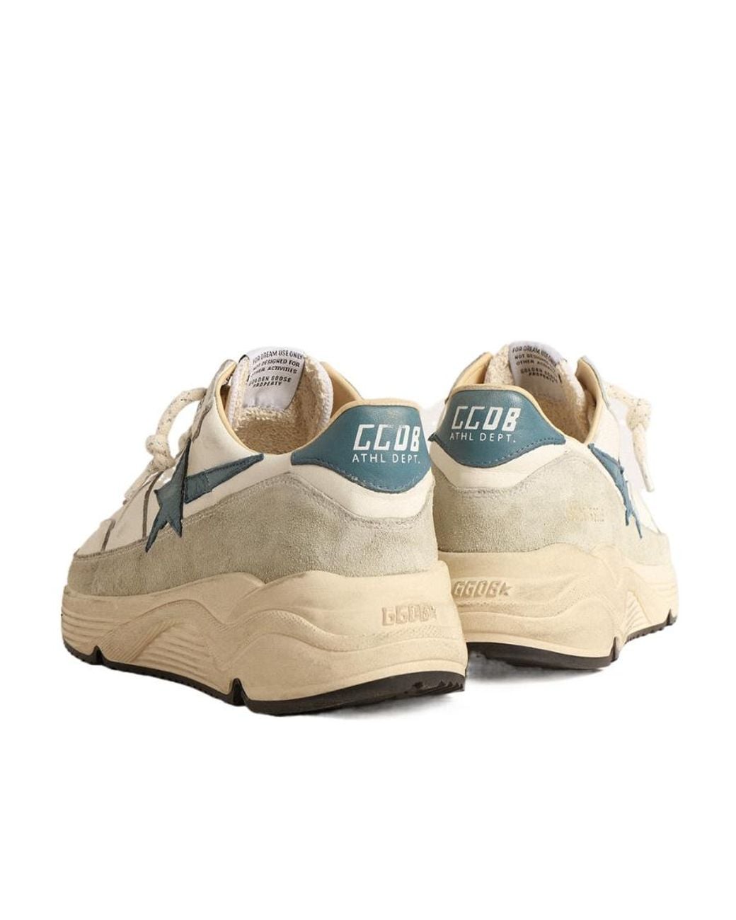 Golden Goose Deluxe Brand White Running Sole for men