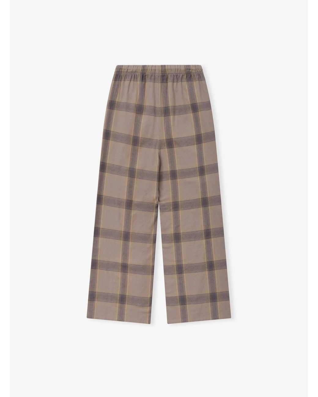 Fear Of God Gray Drawstring Plaid Lounge Pants