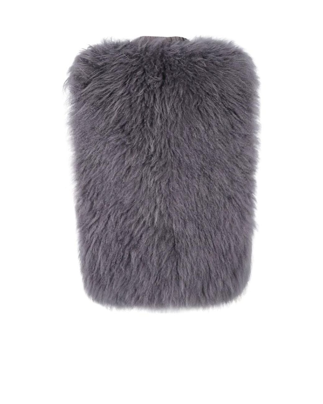 Fabiana Filippi Gray Sleeveless Gilet
